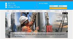 Desktop Screenshot of britishdrillingassociation.co.uk