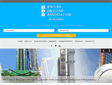 Tablet Screenshot of britishdrillingassociation.co.uk